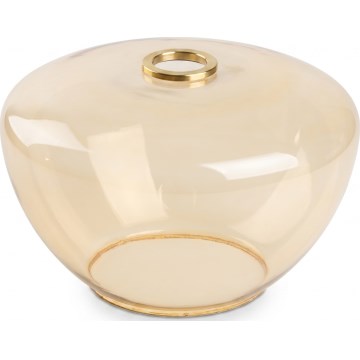 Briloner - Ersatzglas für die Leuchte SEVENTIES E27, rauchiges Beige
