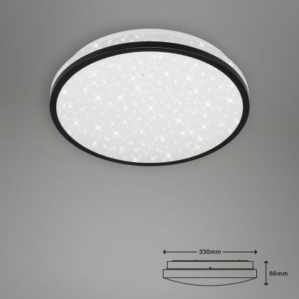Briloner - LED Badezimmer-Deckenleuchte STARRY SKY LED/12W/230V IP44