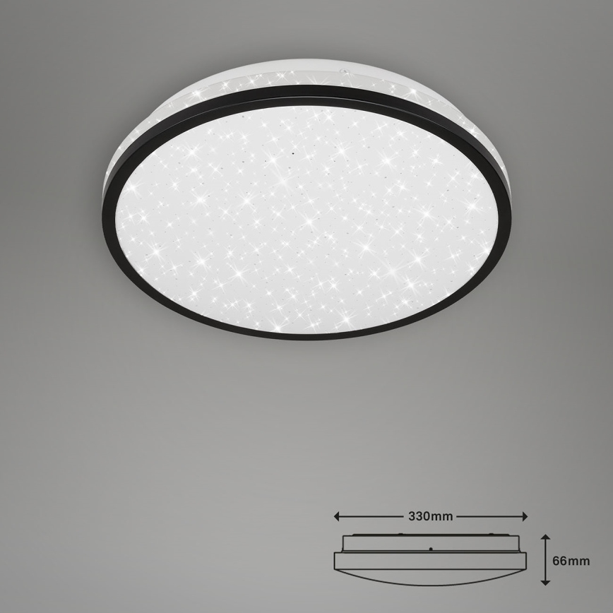 Briloner - LED Badezimmer-Deckenleuchte STARRY SKY LED/12W/230V IP44