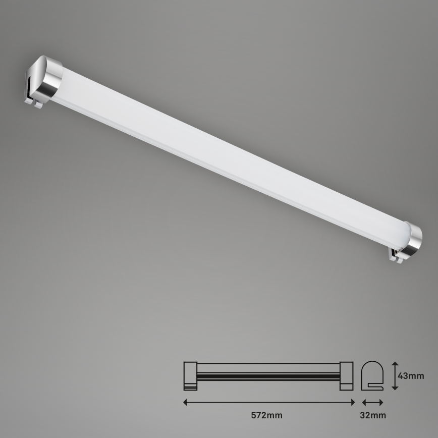 Briloner - LED Badezimmerspiegelbeleuchtung SPLASH LED/10W/230V IP44