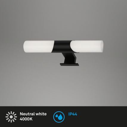 Briloner - LED-Badspiegelleuchte LED/7W/230V 4000K IP44 32 cm schwarz