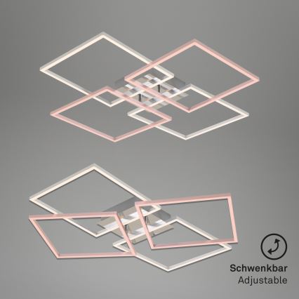 Briloner - LED Deckenleuchte FRAME dimmbar 4xLED/12W/230V