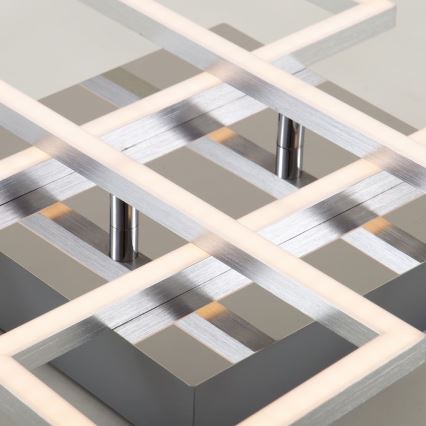 Briloner - LED Deckenleuchte FRAME dimmbar 4xLED/12W/230V