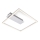 Briloner - LED-Deckenleuchte FRAME LED/14W/230V 3000K 30x32 cm mattchrom