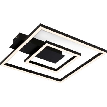 Briloner - LED Deckenleuchte FRAME LED/22W/230V 3000K 30x32 cm schwarz