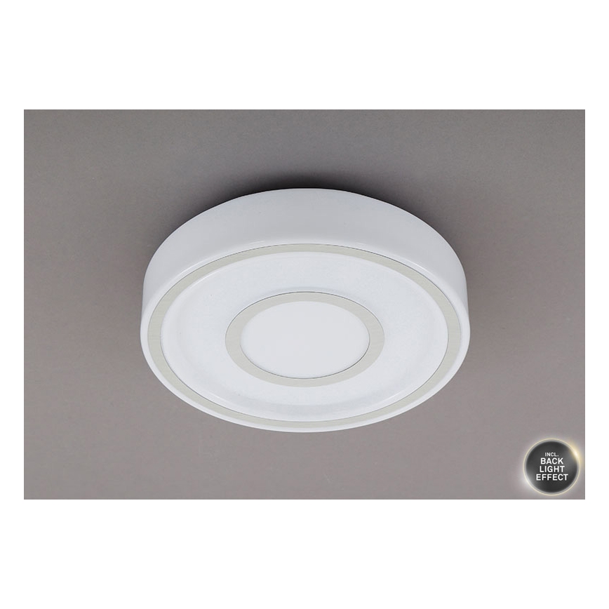 Briloner - LED-Deckenleuchte SIRKEL LED/12W/230V mattes Chrom