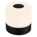 Briloner - LED-dimmbare, wiederaufladbare Touch-Tischleuchte für den Außenbereich LED/2W/5V 2700K IP44 1200 mAh schwarz