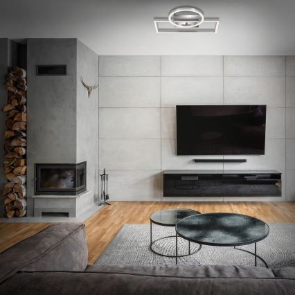 Briloner - LED dimmbare Deckenleuchte FRAMES LED/19W/230V