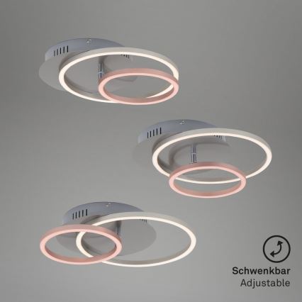 Briloner - LED dimmbares Deckenleuchte FRAMES LED/24,5W/230V