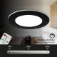 Briloner - SET 3x Dimmbare LED-Badezimmer-Einbauleuchte Leuchte LED/4,8W/230V 3000-6500K IP44 + Fernbedienung