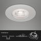 Briloner- SET 3x LED-Deckenleuchte für das Badezimmer LED/4,9W/230V IP44 silbern