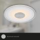 Briloner - SET 3x LED-Deckenleuchte für das Badezimmer LED/6W/230V IP44 Chrom
