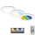 Briloner - SET 3x RGBW LED dimmbare Badezimmer-Einbauleuchte LED/4,8W/230V 3000-6500K IP65 + Fernbedienung