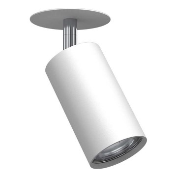 Brosline - Deckeneinbaustrahler 1xGU10/10W/230V weiß