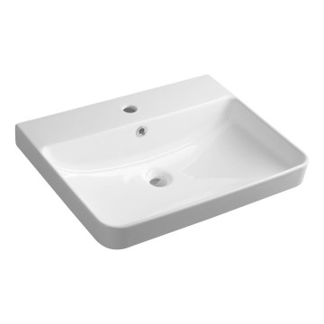 Bruckner - Einbauwaschbecken NERON 60x48 cm weiß