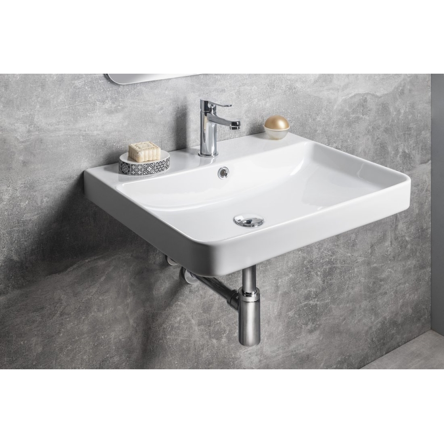 Bruckner - Einbauwaschbecken NERON 60x48 cm weiß