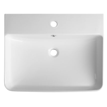 Bruckner - Einbauwaschbecken NERON 60x48 cm weiß