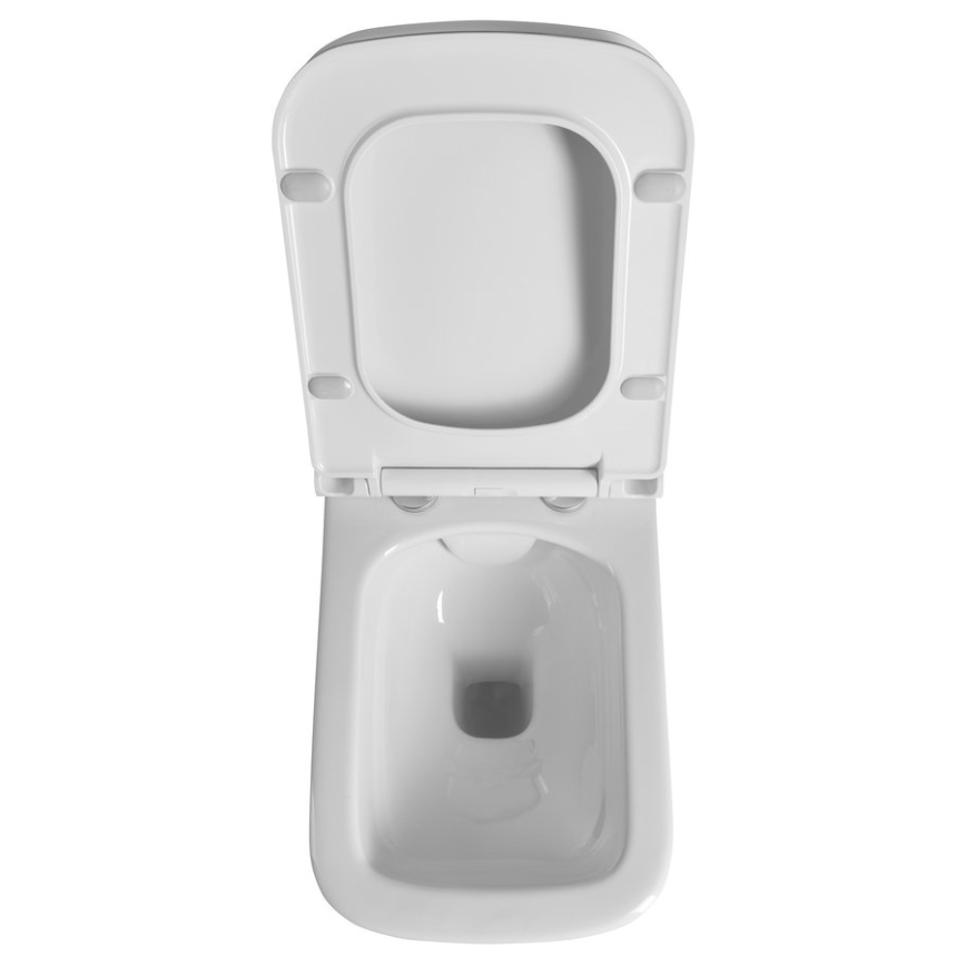 Bruckner - Hängendes WC Rimless WALTER Keramik/Weiß