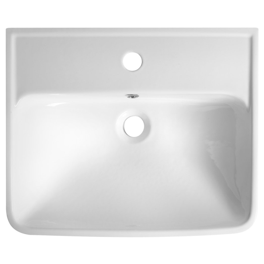 Bruckner - Einbauwaschbecken NEON 45x41,5 cm Keramik/Weiß