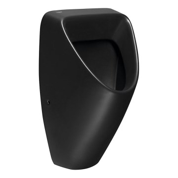 Bruckner - Urinal SCHWARN Zulauf hinten, Ablauf hinten Keramik/matt schwarz