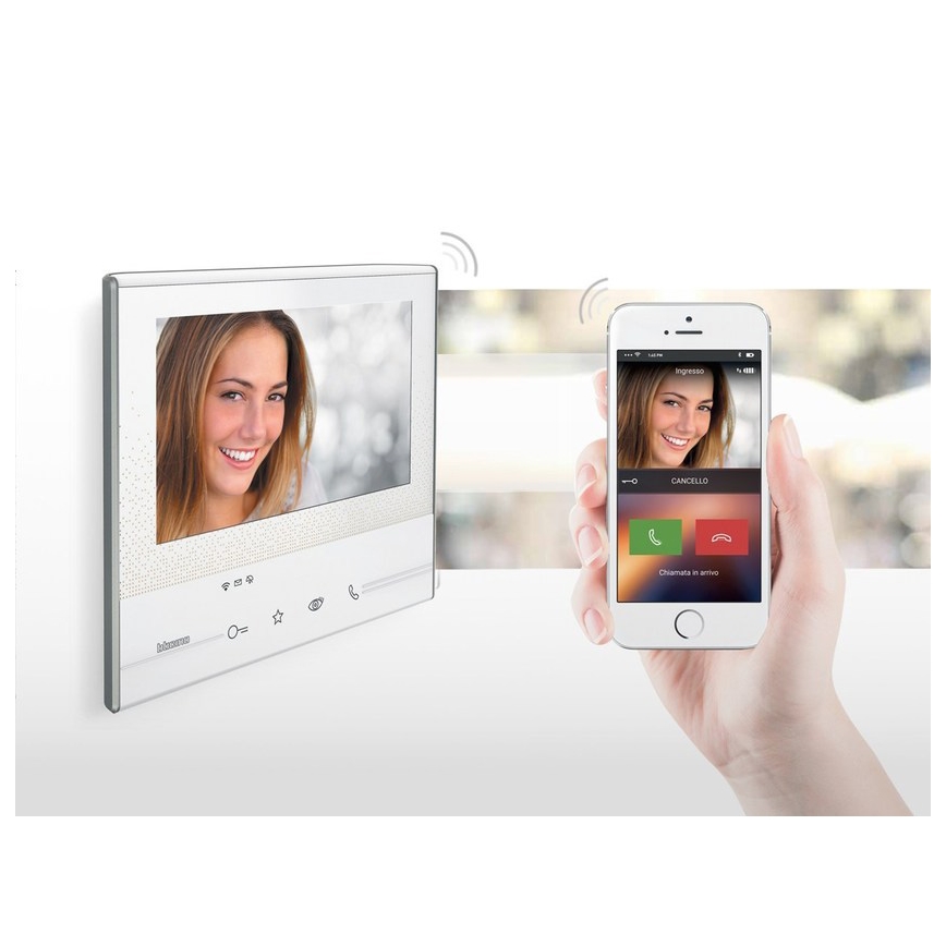 Bticino 363911 - Dratlose Videoklingel Class 300 WIFI