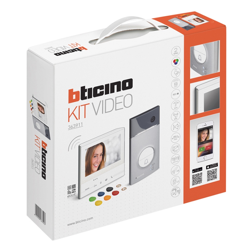 Bticino 363911 - Dratlose Videoklingel Class 300 WIFI