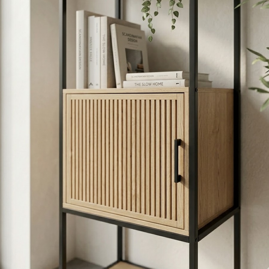 Bücherregal BAZO 43x153 cm braun
