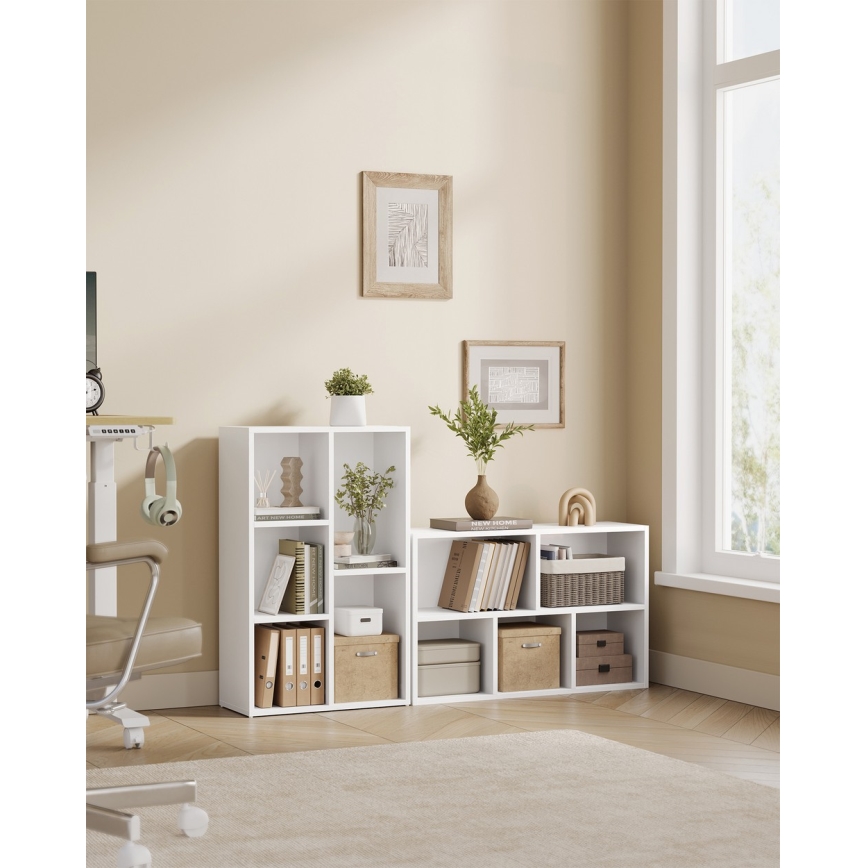 Bücherregal DOVARO weiß