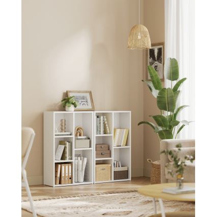 Bücherregal DOVARO weiß