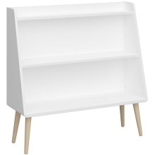 Bücherregal für Kinder GAIA 80x81,3 cm weiß+/Eiche