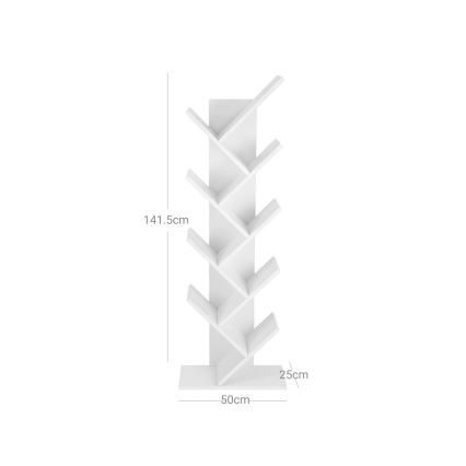 Bücherregal LIVARO weiß