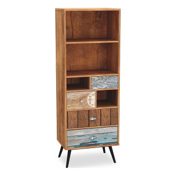 Bücherregal MEZO 180x60 cm Eiche Wotan