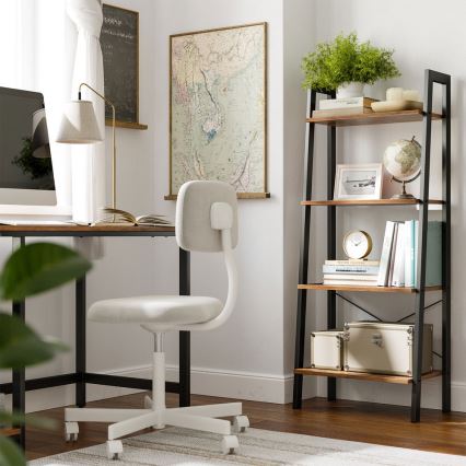 Bücherregal NAVARO braun/schwarz