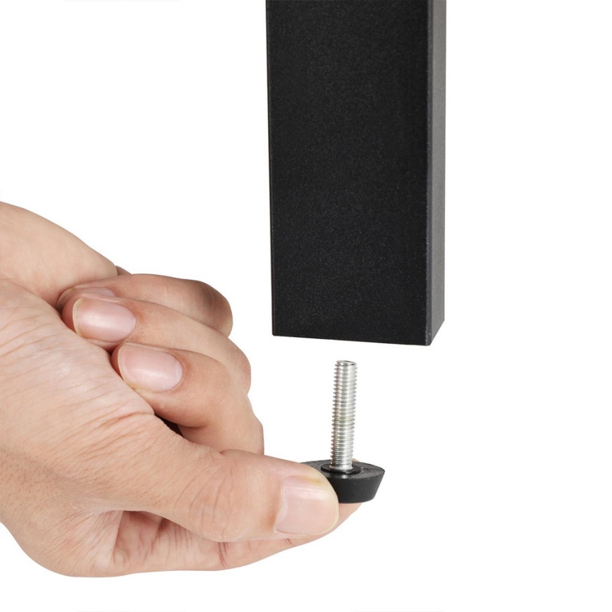 Bücherregal NAVARO, braun/schwarz