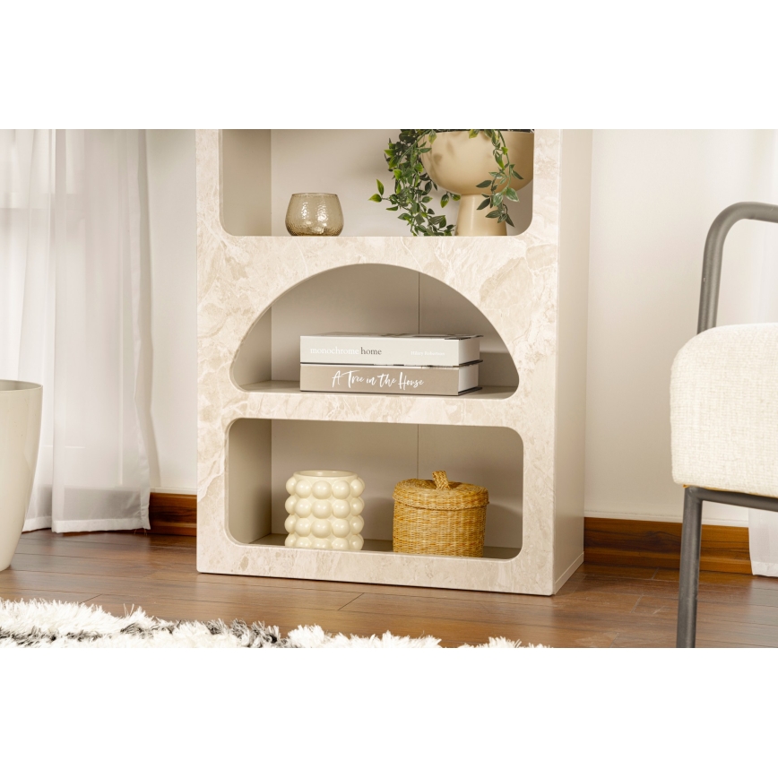 Bücherregal REVE 150x60 cm Travertin