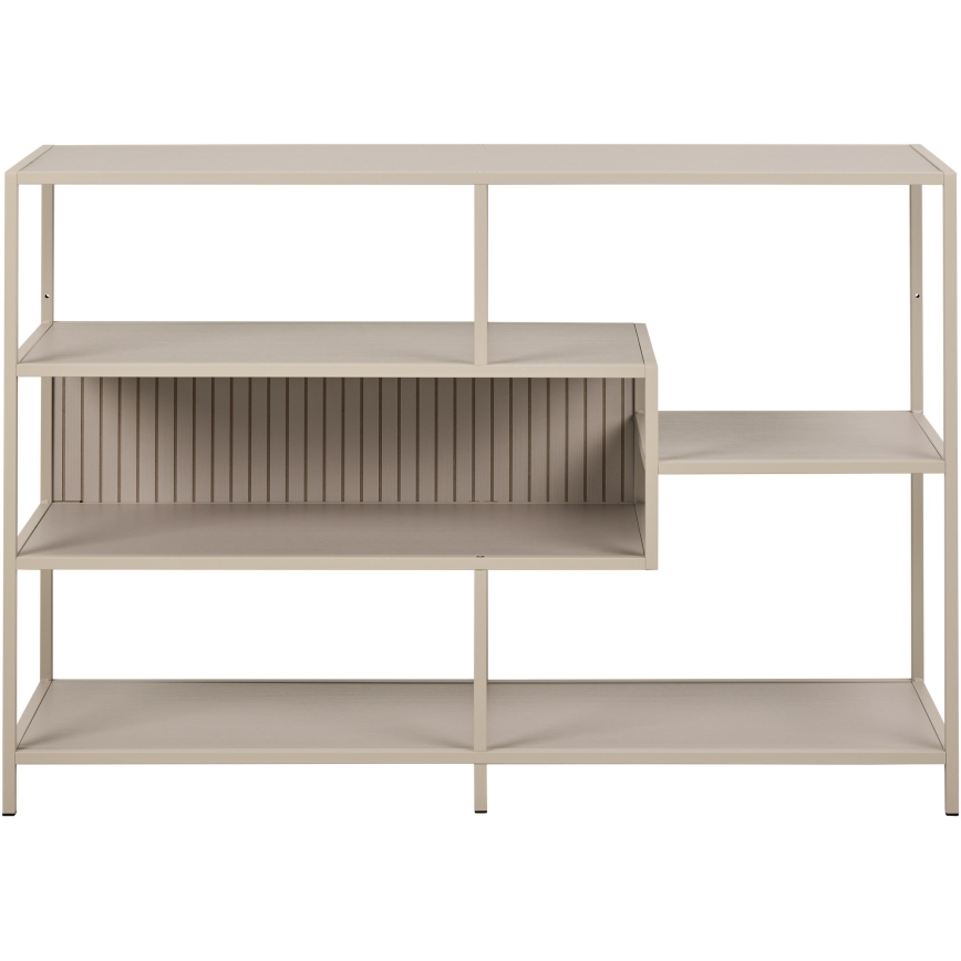 Bücherregal SARON 114x78 cm grau