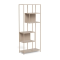 Bücherregal SARON 77x185 cm grau