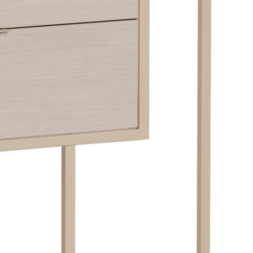 Bücherregal SARON 77x185 cm grau