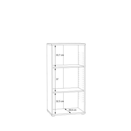 Bücherregal URAN Artisan-Eiche