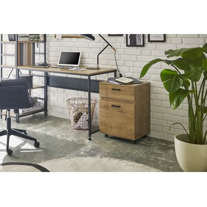 Bürocontainer MIRANE in Eiche