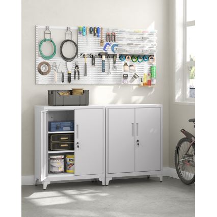 Büroschrank KAZE 80x40 cm, weiß