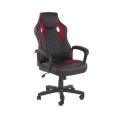 Bürostuhl HELO schwarz/rot