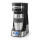 Butler - Ein-Tassen-Kaffeemaschine 0,4 l mit Timer und Reisebecher 750W/230V Edelstahl/schwarz