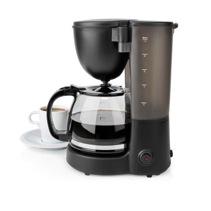 Butler - Filterkaffeemaschine 1,25 l mit Warmhaltefunktion 750W/230V schwarz