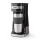 Butler – Kaffeemaschine für eine Tasse 0,4 l mit Reisebecher, 750 W/230 V, Edelstahl/Schwarz