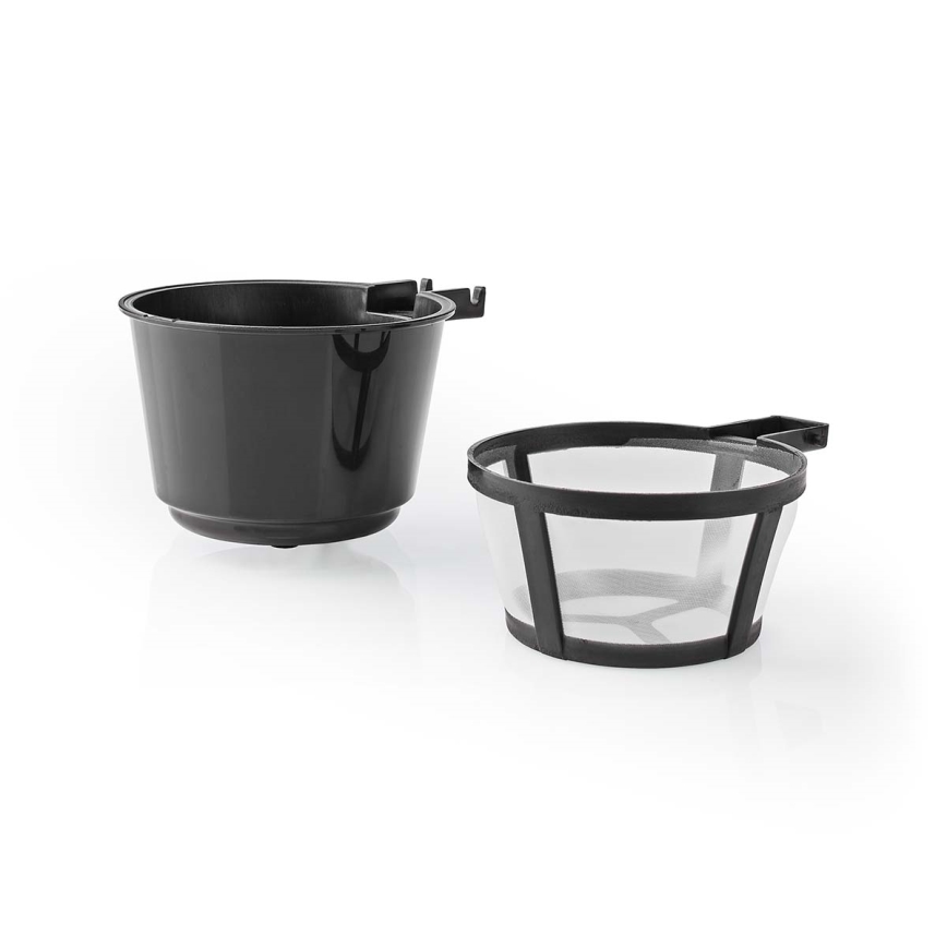 Butler – Kaffeemaschine für eine Tasse 0,4 l mit Reisebecher, 750 W/230 V, Edelstahl/Schwarz