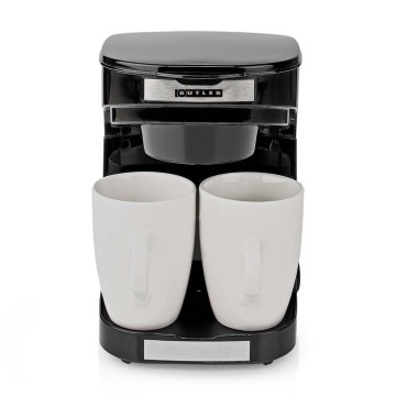 Butler - Kaffeemaschine für zwei Tassen 450W/230V schwarz