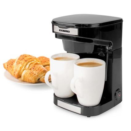 Butler - Kaffeemaschine für zwei Tassen 450W/230V schwarz