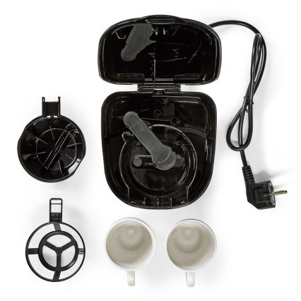 Butler - Kaffeemaschine für zwei Tassen 450W/230V schwarz