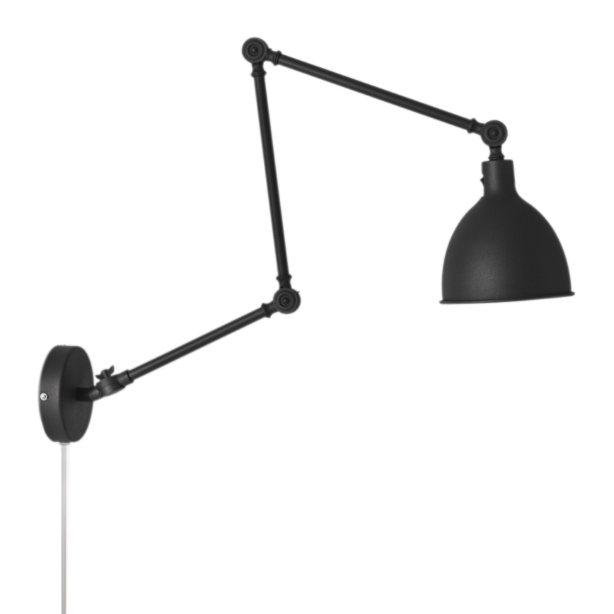 ByRydens - Wandleuchte BAZAR 1xE27/5W/230V schwarz